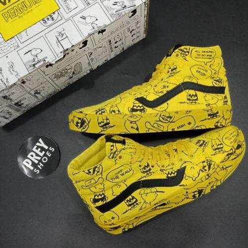 charlie brown vans high top