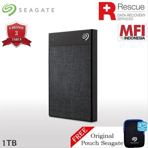Foto Produk Seagate Backup Plus Ultra Touch 1TB Free Pouch|Garansi recovery 2thn dari Win-Group