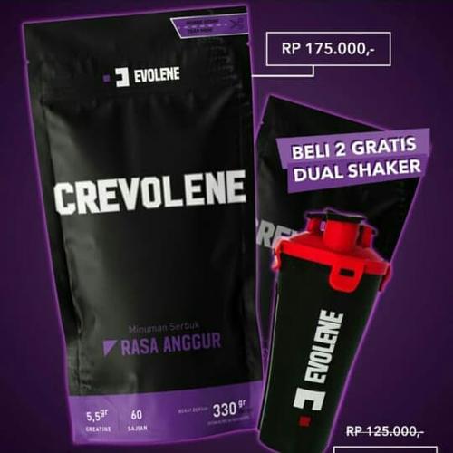 Foto Produk crevolene creatine evolene bpom Dan halal dari original.suplemen
