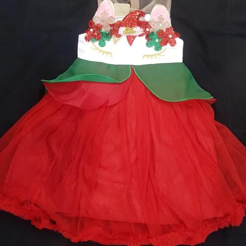 Kostum Unicorn /Dress Unicorn Red Green 