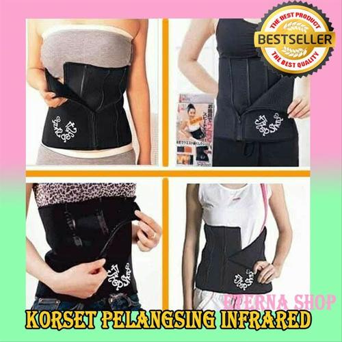 Jual Best Seller Korset Pelangsing Infrared 4 Step Slimming Belt Baju Jakarta Utara Kanda Store 081 Tokopedia