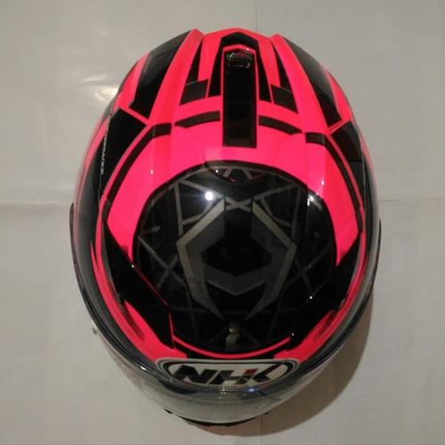 Jual HELM NHK GP 1000 PLASMA PINK FLUO SILVER Kota Administrasi