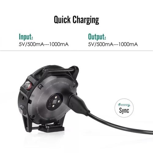 Jual Charger Garmin Fenix 6S 6 6X Pro Solar Casan USB Kabel Cable Charger -  Jakarta Barat - Multi Store 12 | Tokopedia