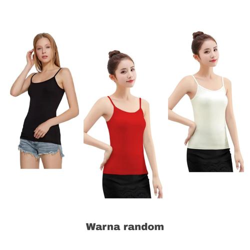 Foto Produk tanktop tank top wanita cewek kaos dalam singlet - Warna Di Note dari qorry