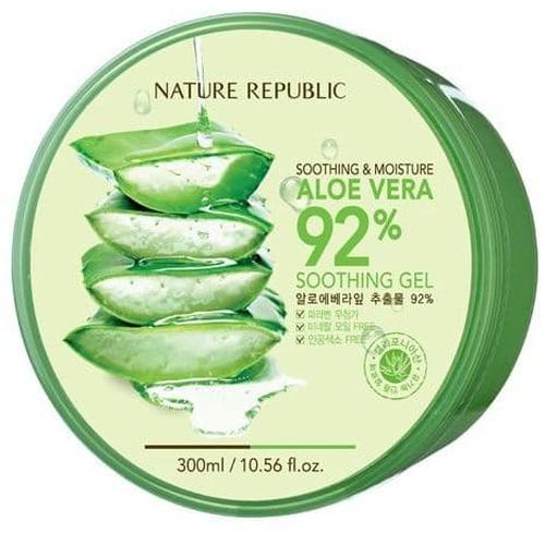 Foto Produk SOOTHING & MOISTURE ALOE VERA 92% SOOTHING GEL Nature Republic dari One Of Kind Shop