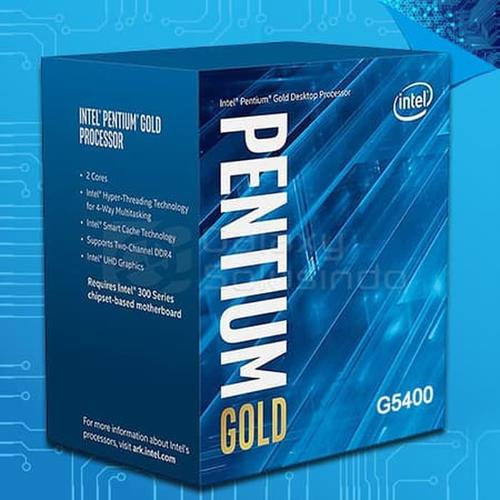 Foto Produk Processor Intel Pentium Gold G5400 3.7Ghz Cache 4MB Coffee Lake 1151 dari t_pedia pc