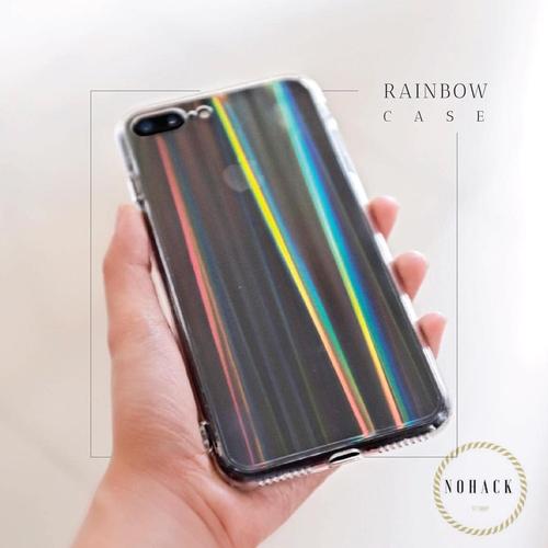 Foto Produk Rainbow aurora case oppo iphone 5 5S SE 6 6S 7 8 + Plus X XS max ombre dari Caseayangan ID