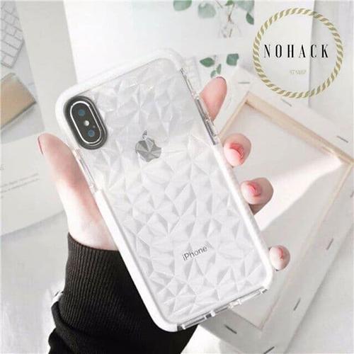 Foto Produk ANTIDROP DIAMOND Case Iphone 6 6S 6+ plus 7 7+ 8 8+ X XS crack soft - BLACK, 6 PLUS 6S PLUS dari Caseayangan ID