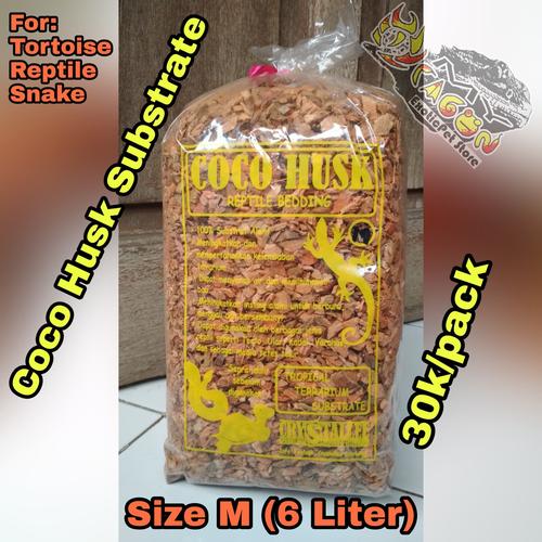 Foto Produk Cocohusk substrate Reptile Tortoise Ular Coco Husk Alas Kandang Reptil dari MYDragon