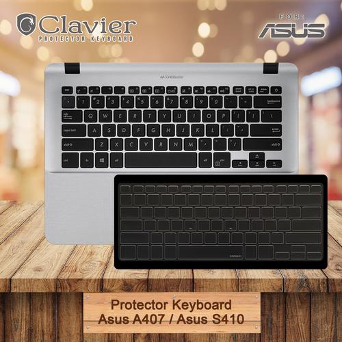 Foto Produk Keyboard Protector Cover Asus Vivobook A407 A407M A407U S410 S410U Coo dari Clavier