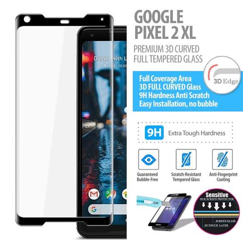 Foto Produk Google Pixel 2 XL - Premium 3D Curved Full Tempered Glass dari Bungkusgan