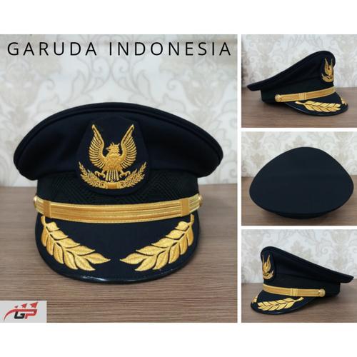 Jual Topi Pet Pilot Airlines Original 