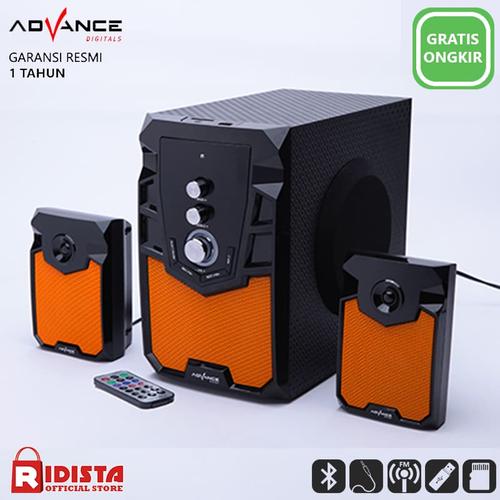 Foto Produk Advance M310BT PLUS Speaker Bluetooth Aktif 2.1 Subwoofer BASS dari Ridista Official Store