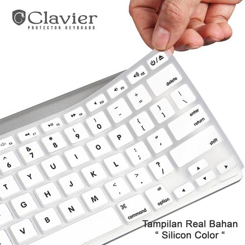 Foto Produk Keyboard Protector Cover Asus A455 A455D A455DG A455LA A455LB A455LD W - Putih dari Clavier