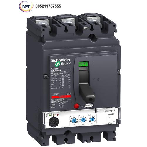 Jual MCCB Circuit Breaker Compact NSX250F - Micrologic 2.2 - 250 ...