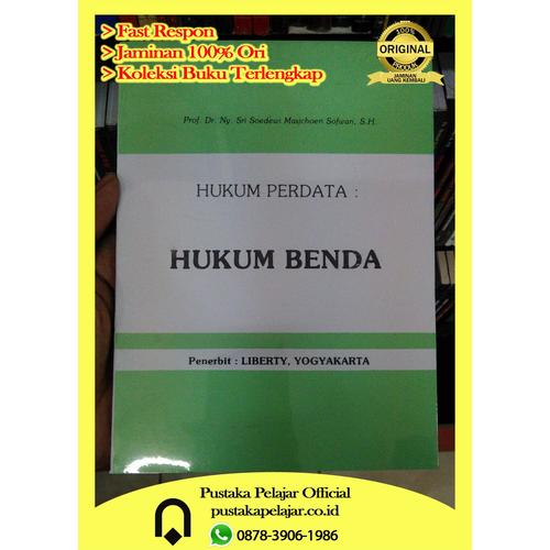Foto Produk BUKU HUKUM PERDATA HUKUM BENDA - SRI SOEDEWI - LIBERTY dari Pustaka Pelajar Official