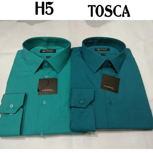 Foto Produk Kemeja Alisan Polos Lengan Panjang JUMBO SIZE 16,5 17 17,5 Reguler D dari Resti muthia