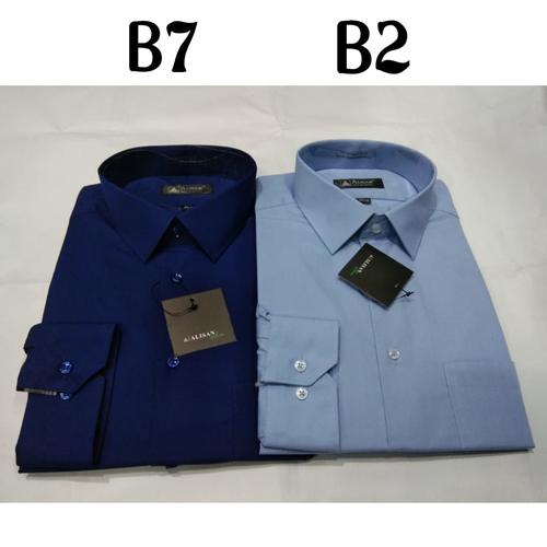 Foto Produk Kemeja Alisan Polos Lengan Panjang JUMBO SIZE 16,5 17 17,5 Reguler C dari Resti muthia