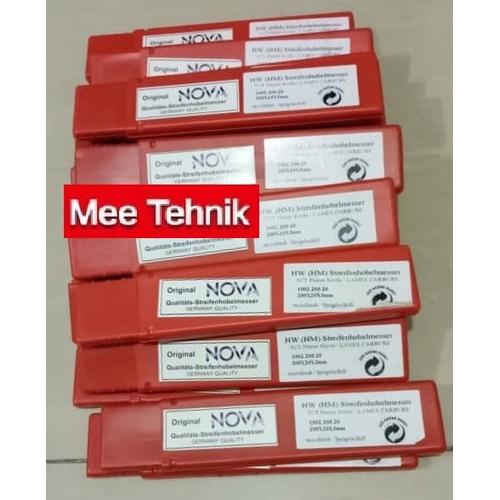 Gambar Pisau Planer TCT Merk Nova 200 x 20 x 3mm Rp.140.000/pcs dari Mee Online Order Jakarta Pusat Tokopedia
