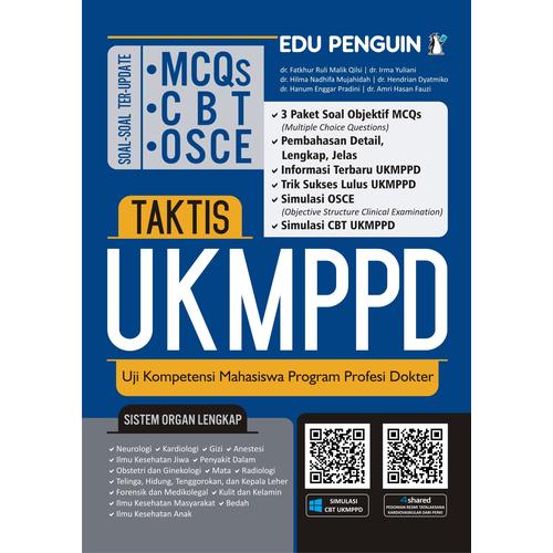 Gambar Buku TAKTIS UKMPPD -Uji Kompetensi Mahasiswa Program Profesi Dokter- dari Edu Penguin Kompas Ilmu Jakarta Pusat Tokopedia