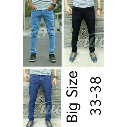 Jual celana jeans skinny slimfit cowok 