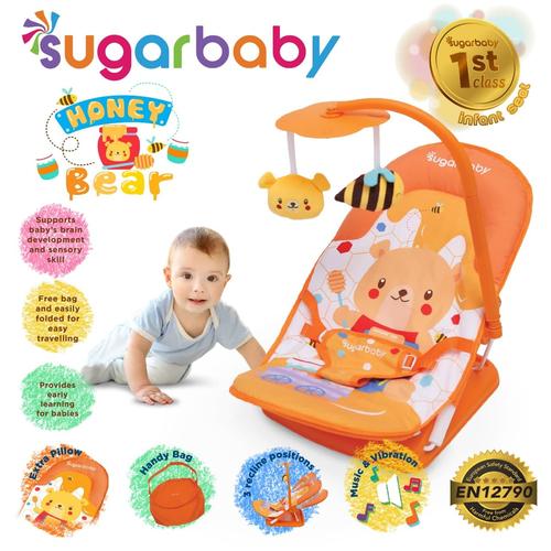 Foto Produk Bouncer Infant Seat Sugar Baby - Biru dari Rain Baby Shop