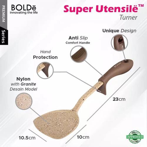 Foto Produk BOLDe Super Utensil Turner - Sodet - Sutil - Spatula dari tokorida