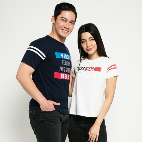 Foto Produk SEYES x Samuel Zylgwyn T-shirt Kaos Couple S32521065S Katun Premium dari Seyes