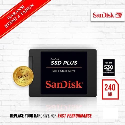 Foto Produk SSD Sandisk Plus 240GB dari Trinity Plaza