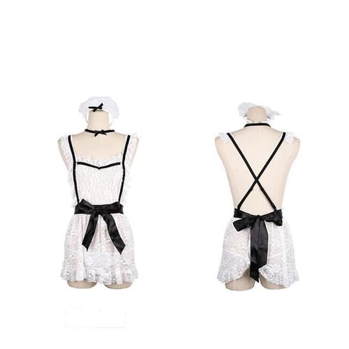 Foto Produk TANYA PREMIUM Sexy Lingerie Costume French Maid Cosplay Kostum Pelayan dari MauSeksi