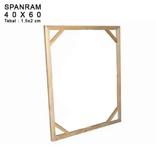 Jual Spanram Frame Rangka Kayu 40x60 Cm Kota Bandung Idekoru Art Sketsel Tokopedia