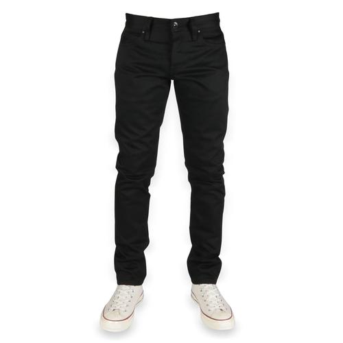 Tight Fit 13oz Black Chino Selvedge 