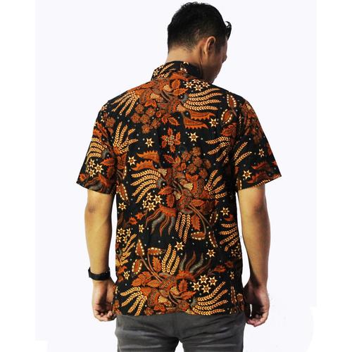 Foto Produk Grosir Batik Murah | Seragam Batik | Batik Cap Tulis Printing Terlaris - Cokelat Tua, M dari Bridgeacc