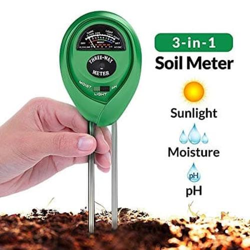 Gambar Soil Analyzer 3 in 1 (Moisture,PH,Light) Meter Cek Tanah Tester Alat dari Rumixx_NEW undefined Tokopedia