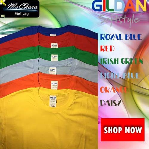 Jual Kaos Polos Gildan shirt Surabaya 