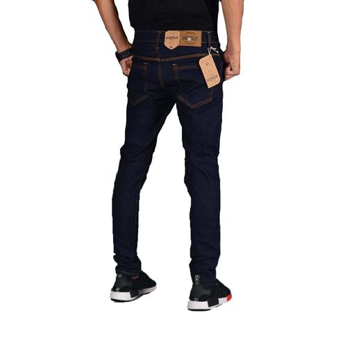 Foto Produk Celana Jeans Denim Premium ANZ Pensil/Skinny/Streach Hitam CO - Donker, S dari Anza Shop