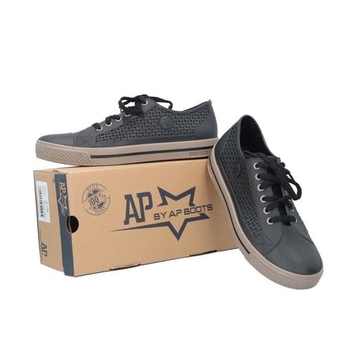 Foto Produk Sepatu ApStar AP Star Sepatu Sekolah Anti Air Tahan Air - HITAM COKLAT - 38 dari wonzila