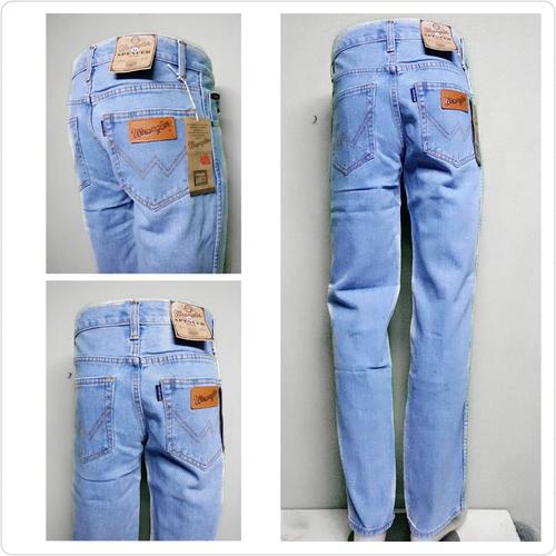 Foto Produk Celana Jeans Denim Bandung WANZ Standar/Regular Biowash 33-38 CO - BIOBLITZ, 34 dari Anza Shop