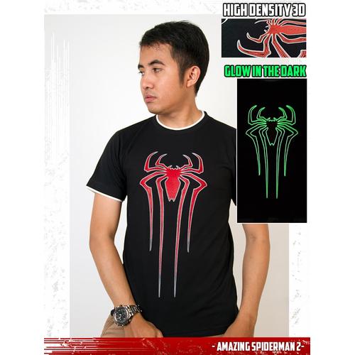 Jual kaos spiderman logo amazing spider 