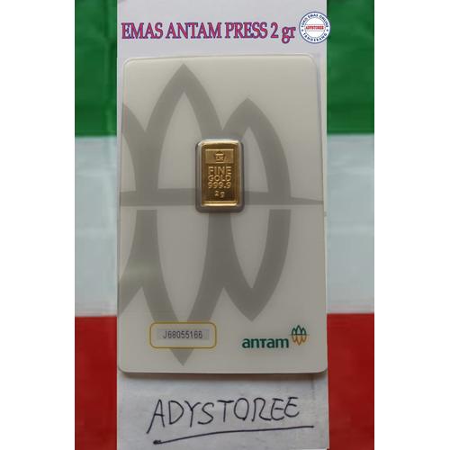 Foto Produk Emas Antam Logam Mulia 2gr Press dari adystoree