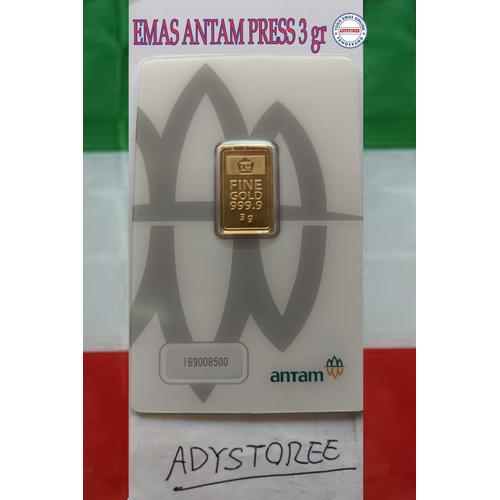 Foto Produk Emas Antam Logam Mulia 3gr Press dari adystoree