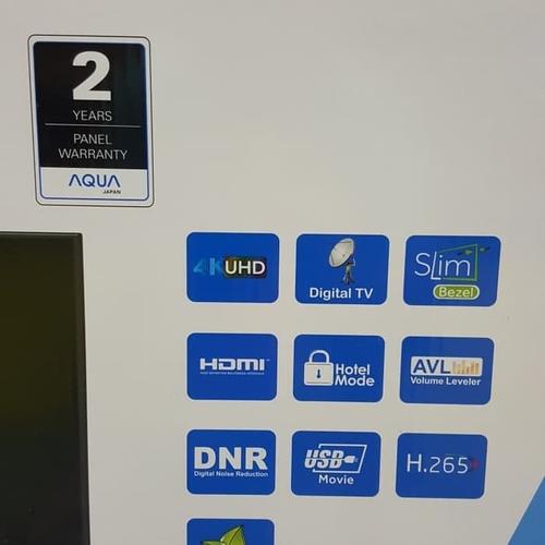 Foto Produk LED TV AQUA 49 AQT1000U. 4K UHD. Digital TV. garansi resmi. dari Elektron shopp