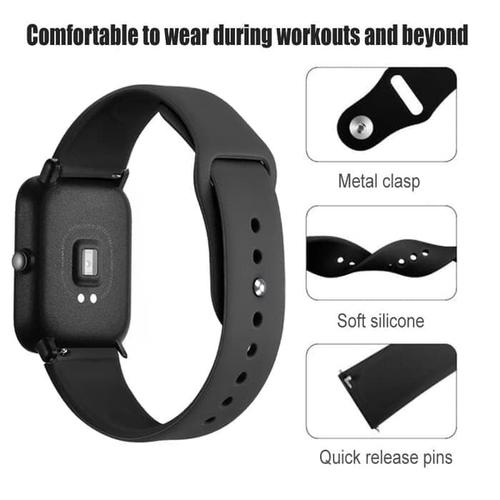 Amazfit Bip Huami Earbuds Jual RUBBER STRAP XIAOMI HUAMI AMAZFIT