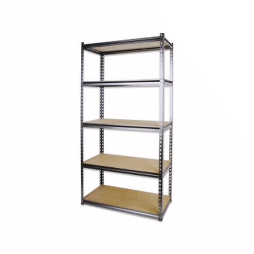 Promo Shelving Storage / Rak Besi penyimpanan gudang (Hitam) Gojek Only