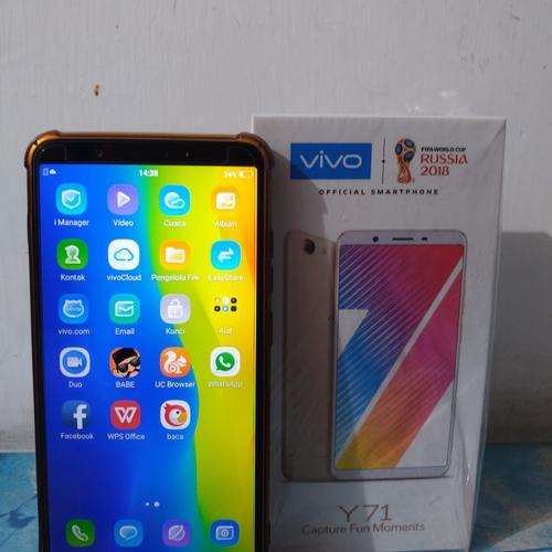 Jual Vivo Y71 2 16 Bekas Mulus 99 Hitam Kota Madiun Jentrong Tokopedia