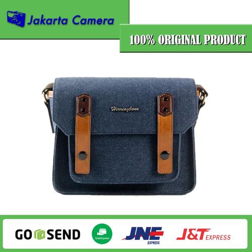 Foto Produk Tas Kamera Herringbone Papaspocket Small - Navy dari JakartaCamera