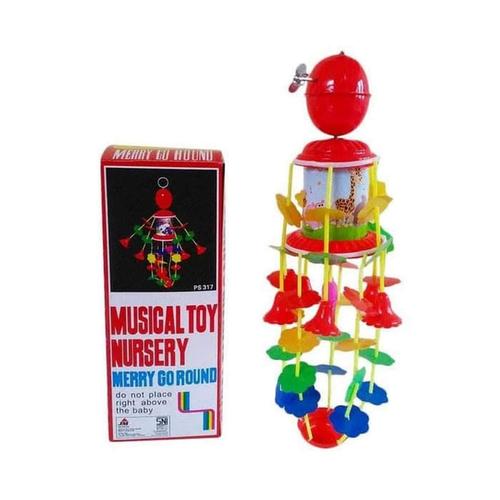 Foto Produk Merry Go Round Musical Toy Nursery Mainan Musik Bayi Gantung Putar dari Grandia Shop