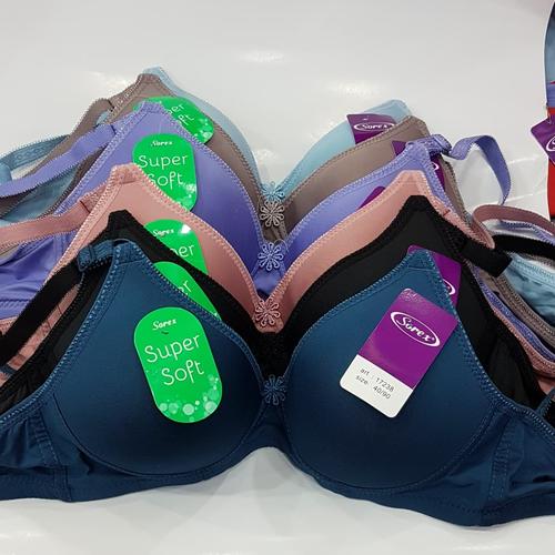 Foto Produk SOREX BH WANITA SUPER SOFT BUSA SEDANG TANPA KAWAT - RANDOM, 36 dari Monkey D Dudud