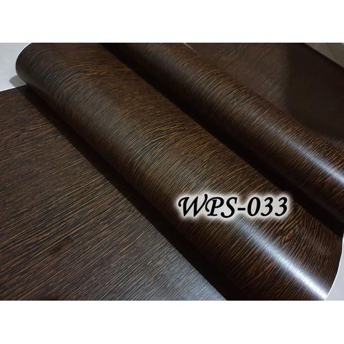 Foto Produk WPS033 DARK WALNUT KAYU TUA WALLPAPER STICKER WALPAPER DINDING MURAH dari methwallsticker