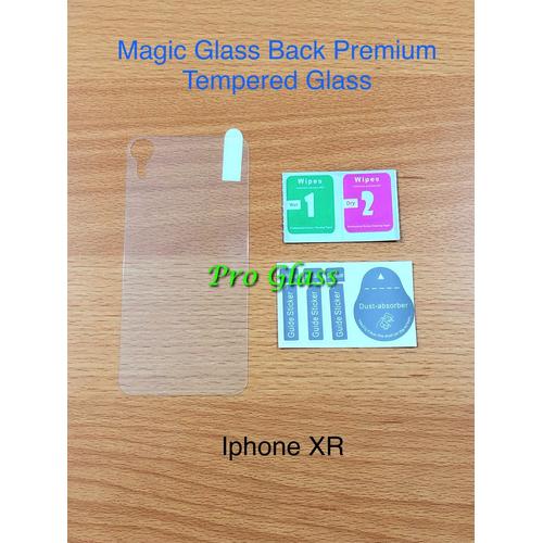 Foto Produk Iphone XR BACK TEMPERED GLASS Premium Magic Glass dari Pro Glass